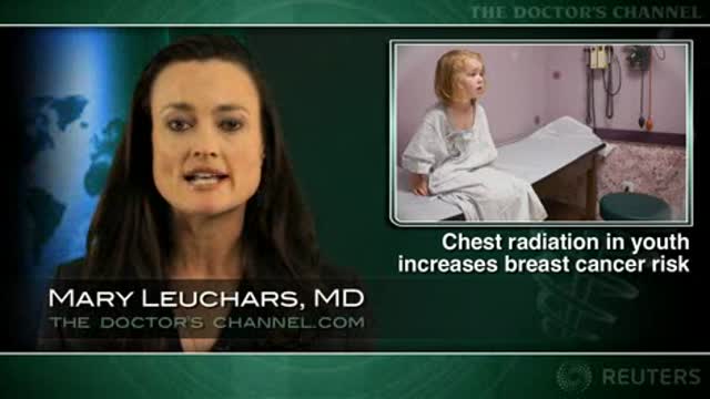 Chest radiation ups risk of breast cancer in young women Thumbnail