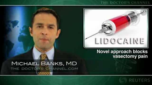 Mini-needle lidocaine injections curb vasectomy pain Thumbnail