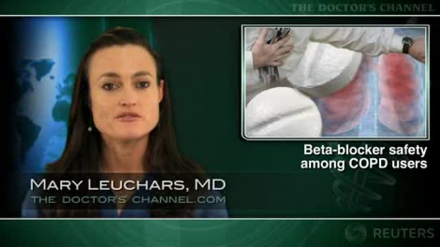 Beta-1-selective beta-blockers safer for heart failure patients with COPD Thumbnail