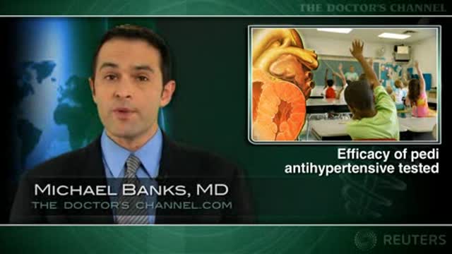 Olmesartan lowers blood pressure in kids with hypertension Thumbnail