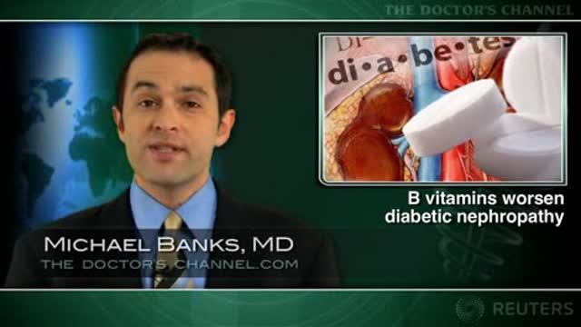 B vitamins may be toxic for patients with diabetic nephropathy Thumbnail