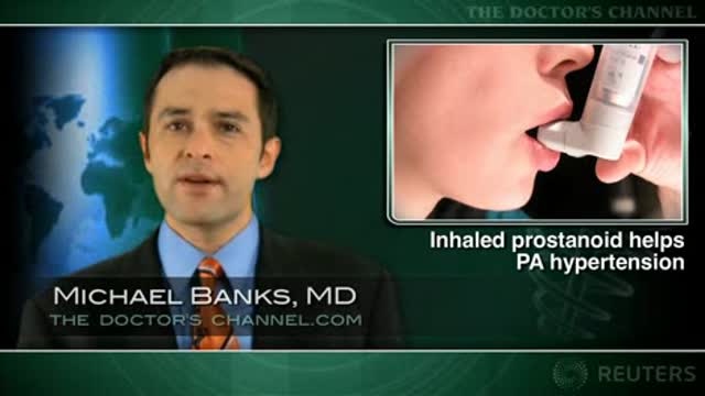 Inhaled treprostinil improves pulmonary arterial hypertension Thumbnail