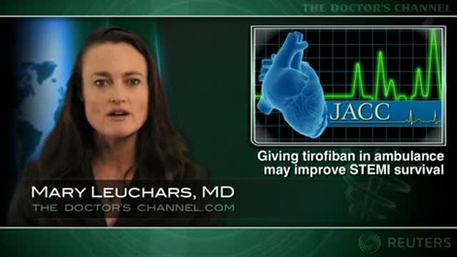 Pre-hospital tirofiban may improve STEMI survival Thumbnail