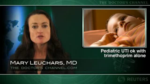 Pediatric UTI ok with trimethoprim alone Thumbnail