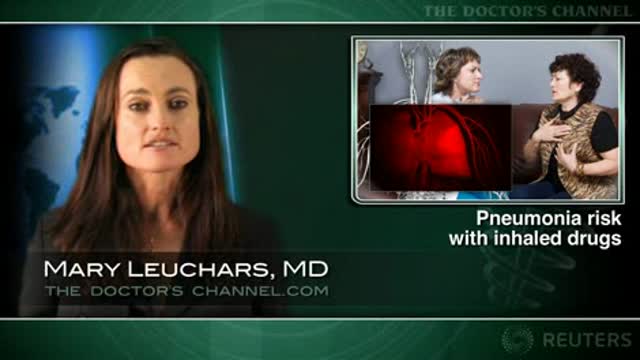 Inhaled drugs seen as possible risk factors for pneumonia Thumbnail