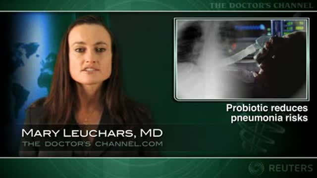 Probiotics may prevent ventilator-associated pneumonia Thumbnail