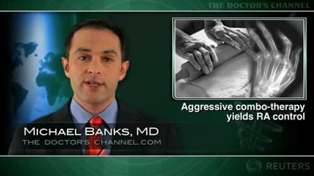 Benefits of early aggressive RA treatment extend over long-term Thumbnail