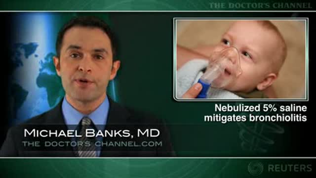 Nebulized 5% saline effective and safe for treating bronchiolitis in infants Thumbnail