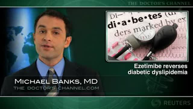 Adding ezetimibe to simvastatin improves lipids in type 2 diabetics Thumbnail