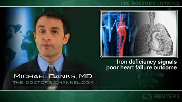 Iron deficiency linked to increased mortality in chronic heart failure Thumbnail