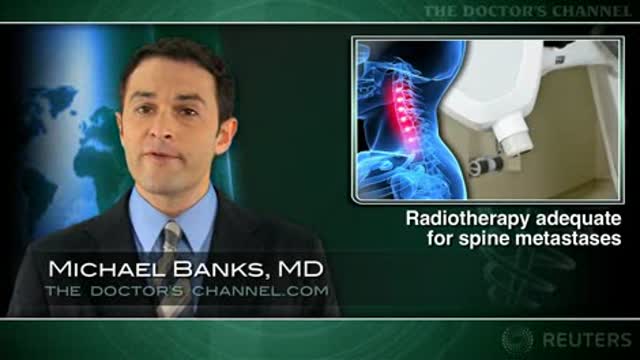 Surgery before radiation not helpful for metastatic spinal cord compression Thumbnail