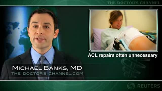Early reconstruction for ACL tears not essential: study Thumbnail