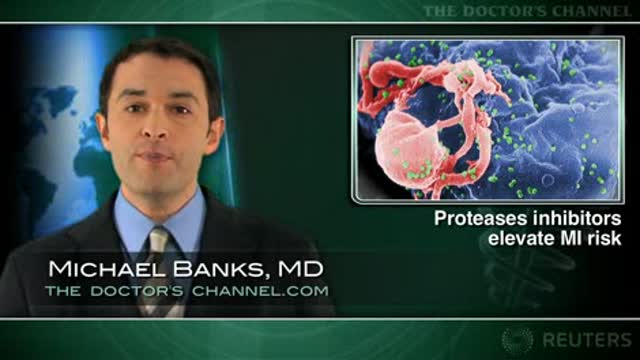 Most protease inhibitors increase MI risk Thumbnail