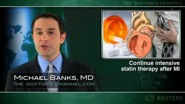 Intensive statin therapy after MI advantageous over long term Thumbnail