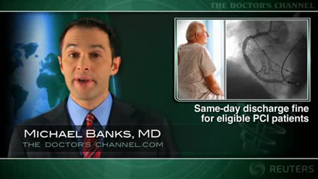 Same-Day Discharge Fine for Eligible PCI Patients Thumbnail