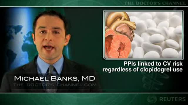 PPIs linked to cardiovascular risk regardless of clopidogrel use Thumbnail