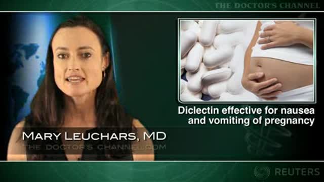 Diclectin effective for nausea and vomiting of pregnancy Thumbnail