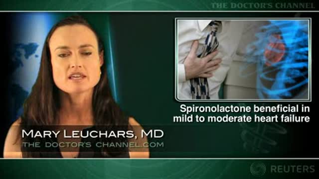 Spironolactone beneficial also in mild to moderate heart failure Thumbnail