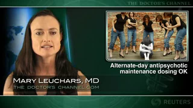 Alternate-day antipsychotic maintenance dosing shown adequate Thumbnail
