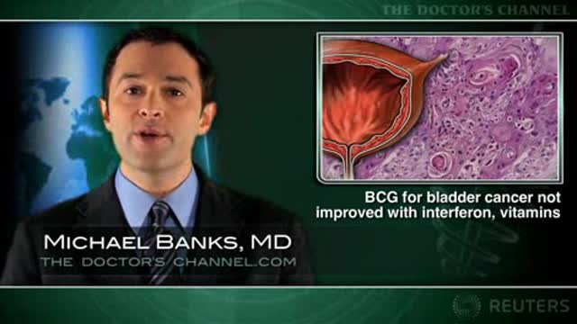 Interferon, vitamins do not improve efficacy of BCG for bladder cancer Thumbnail