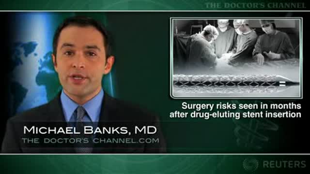 Noncardiac surgery risks seen in year after placement of drug-eluting stent Thumbnail
