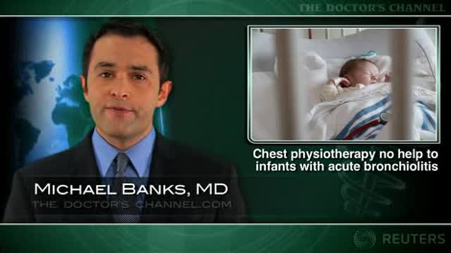 Chest physiotherapy not helpful for infants hospitalized with acute bronchiolitis Thumbnail