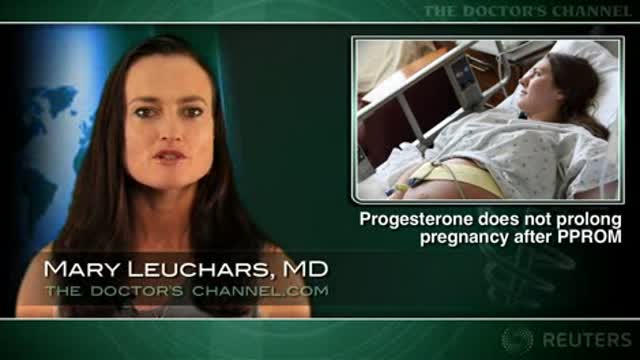 Progesterone does not prolong pregnancy after preterm PROM Thumbnail