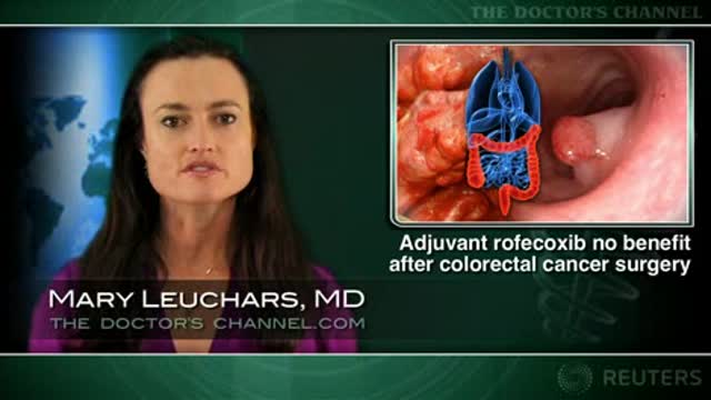 Rofecoxib ineffective as adjuvant treatment for colorectal cancer Thumbnail