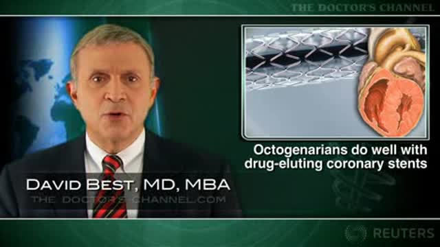 Octogenarians do well with drug-eluting coronary stents Thumbnail