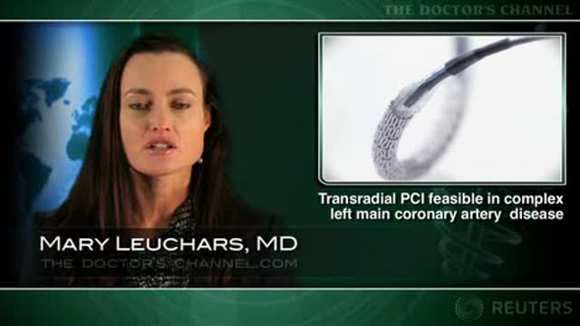Transradial approach feasible in PCI of complex left main coronary artery disease Thumbnail