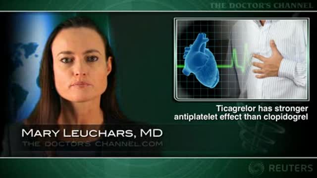 Antiplatelet effect of ticagrelor greater than that of clopidogrel Thumbnail
