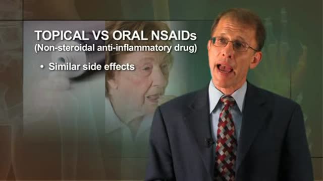 Oral NSAIDs versus topical NSAIDs Thumbnail
