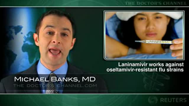 New anti-flu drug laninamivir works against oseltamivir-resistant strains Thumbnail
