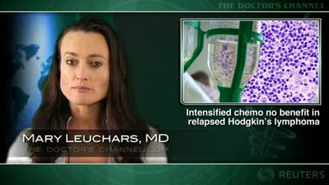 Intensified chemo regimen no benefit in relapsed Hodgkin’s lymphoma Thumbnail