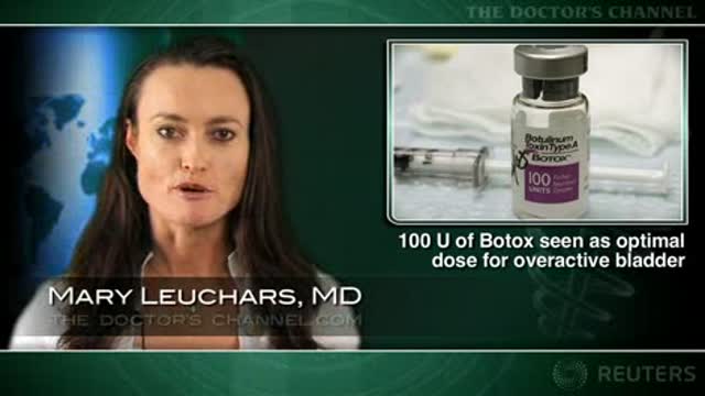 Optimal dose of Botox identified for overactive bladder Thumbnail