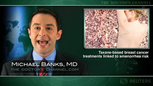 Taxane-based breast cancer treatments linked to amenorrhea risk Thumbnail