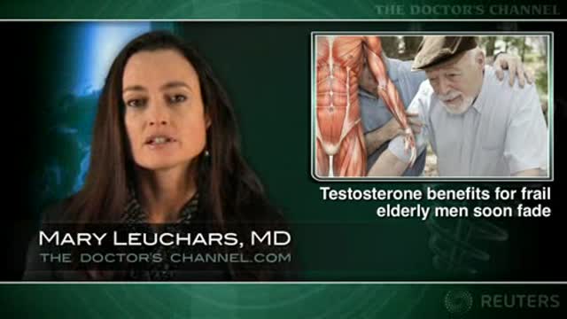Benefits of testosterone in frail old men fade soon after discontinuation Thumbnail