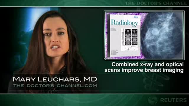 Combined x-ray and optical tomography improve breast imaging Thumbnail