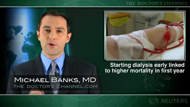 Starting dialysis early in course of kidney disease linked to worse outcomes Thumbnail
