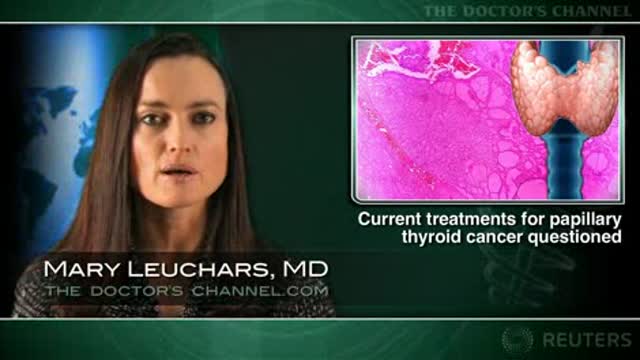 Current treatments for papillary thyroid cancer questioned Thumbnail