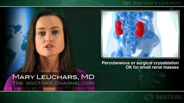Percutaneous or surgical cryoablation equivalent for small renal masses Thumbnail