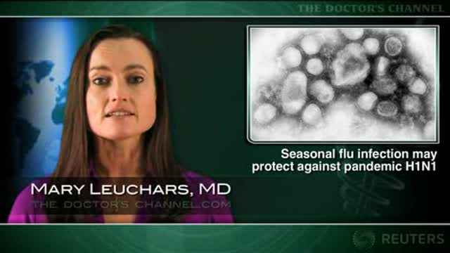 Seasonal flu infection may be protective against pandemic H1N1 Thumbnail