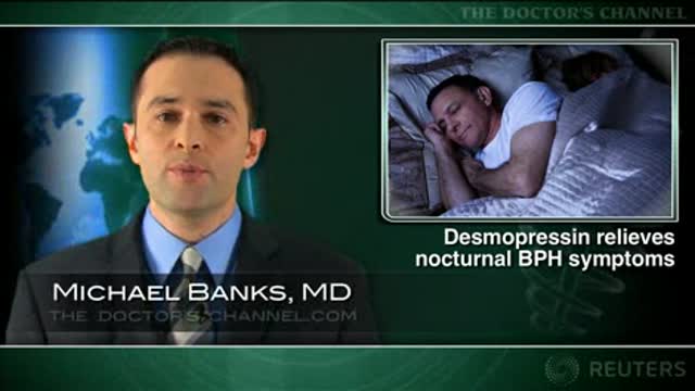 Low dose desmopressin eases nocturnal polyuria in men with BPH Thumbnail
