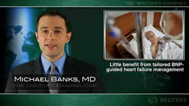Little benefit seen with BNP-guided heart failure management Thumbnail