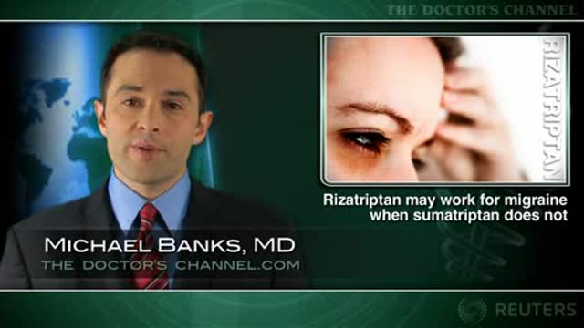 Rizatriptan may work for migraineurs who don’t respond to sumatriptan Thumbnail