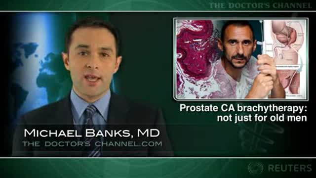 Brachytherapy good option for younger prostate cancer patients Thumbnail