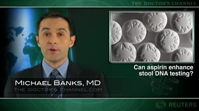Could aspirin enhance performance of stool DNA test for colon cancer? Thumbnail