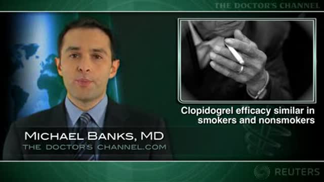 Smoking does not affect outcomes after early clopidogrel use Thumbnail