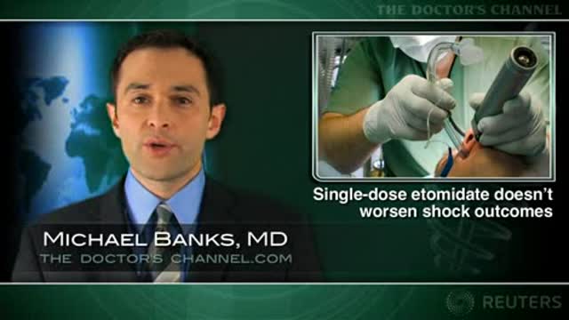 Etomidate does not appear to harm outcome in severe sepsis Thumbnail