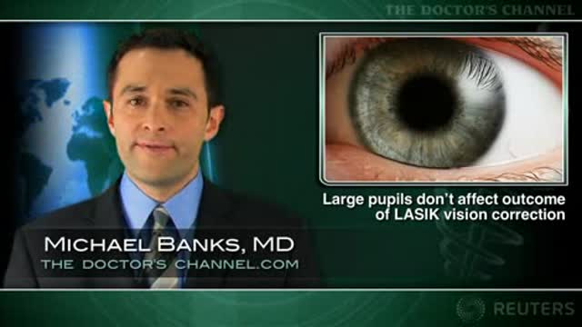 Preoperative pupil size does not affect quality of vision after LASIK Thumbnail